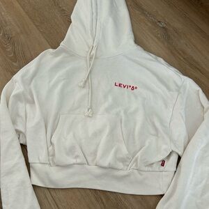 Levi's Off-White Women's Hoodie Sweater